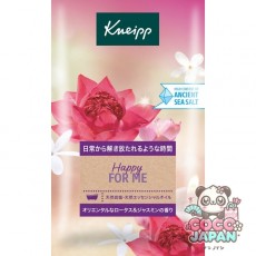 Kneipp 크나이프 크나이프 목욕 소금 해피 포미 로터스 & 재스민 향기 50g 입욕제