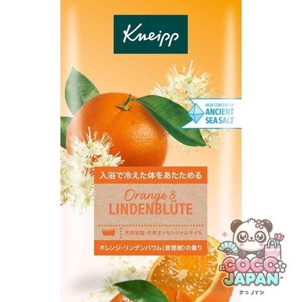 Kneipp 크나이프 크나이프 목욕 소금 오렌지 린덴 바움 50g 입욕제