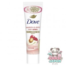 도브 Dave 푹신한 크리미 스크럽 석류 및 시어 버터 튜브 50g 바디스크럽