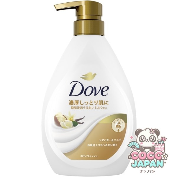 도브 Dave 바디 워시 시어 버터 및 바닐라 펌프 470g 바디워시
