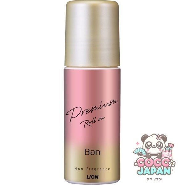 밴Ban 땀 블록 롤온 프리미엄 골드 라벨 40mL 무향성 [제한 디오도란트 의약부외품]