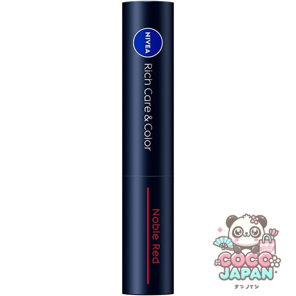 니베아 NIVEA 니베아 리치 케어 & 컬러 립 색 지속 타입 노블 레드 [립 크림]