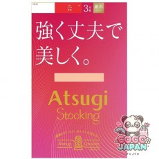 아츠기 ATSUGI 스타킹 강하고 튼튼하고 아름답게 ML 누디 베이지 3 발 FP12133P