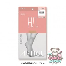 아스티구 <피부>자연스러운 맨살감감 ​​쿠루부시길이 스타킹 22-25 cm누디 베이지 