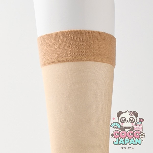 군제 GUNZESABRINA 사브리나 3족조 무릎 아래 스타킹 튼튼하고 아름다운 찢어지기 어려운 융착 교편 블랙 22-25 cm SPS833Y