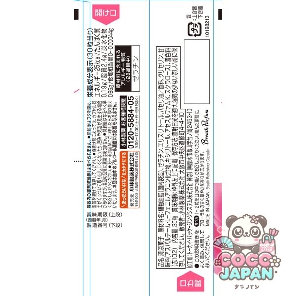 고바야시 브레스케어 입 중 청량제 브레스팔팜