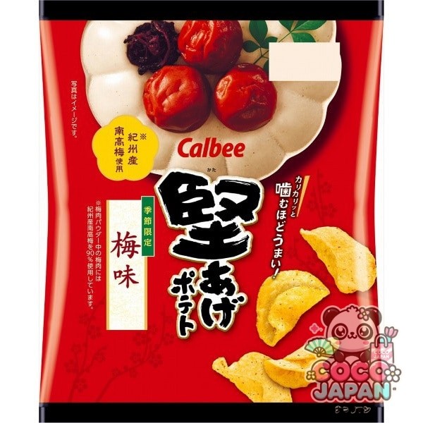 Calbee 칼비 딱딱한 감자 매실맛 60g