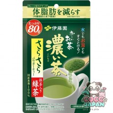 이토엔 오이 차 오오이 차 사라사라 진한 차 80g 분말 척 봉투 타입 [분말 티 기능성 표시 식품]