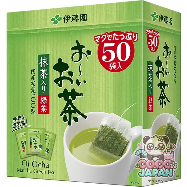 이토엔 오이 차 녹차 (말차 들어가) 1.8g×50봉 에코티백