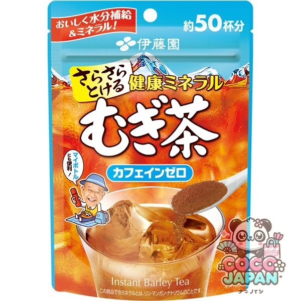 이토엔 건강 미네랄 무기 차 분말 40g 척 첨부 가방 타입