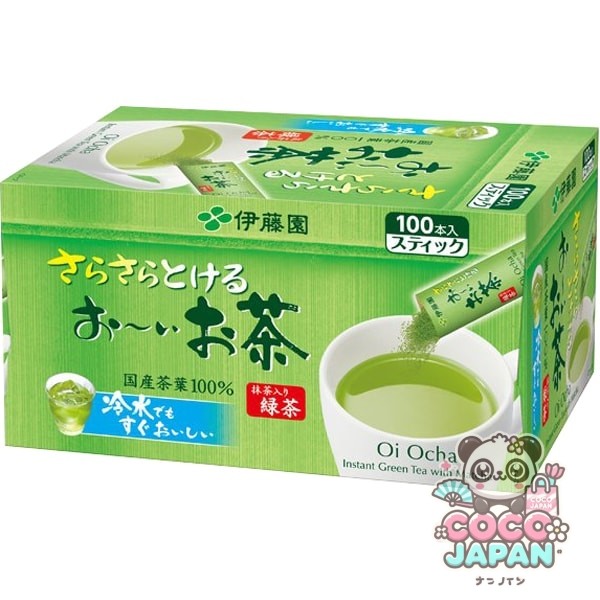 이토엔 오이 차 차 말차 녹차 0.8g×100개 스틱 타입 [리프]