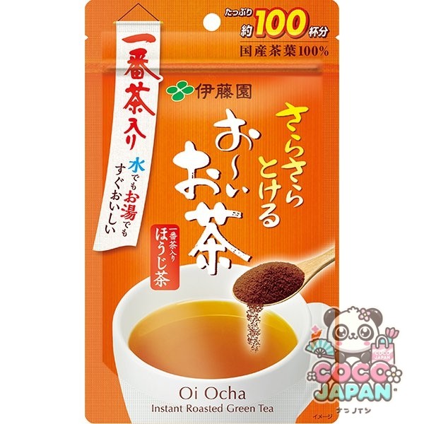 이토엔 오이 차 오이 차 차 호지 차 분말 80g 척 봉투 타입