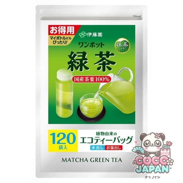 이토엔 원포트 말차 들어가는 녹차 티백 2.5 g×120봉투 유익 [티백]