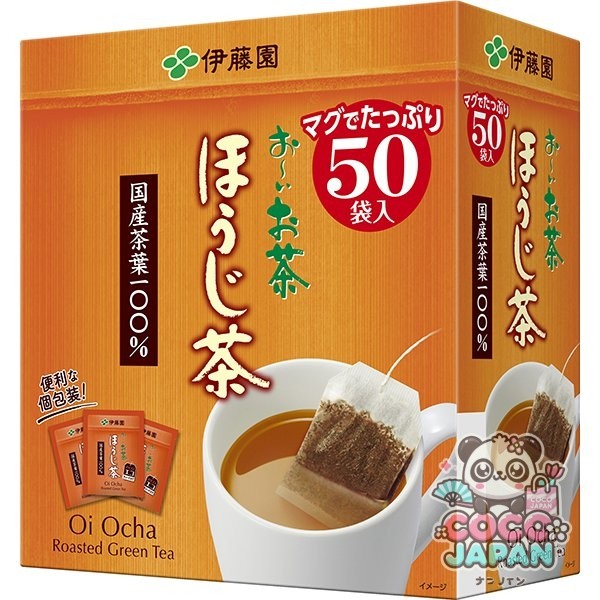 이토엔 오오이 차 호지차 1.8g×50봉 에코티백