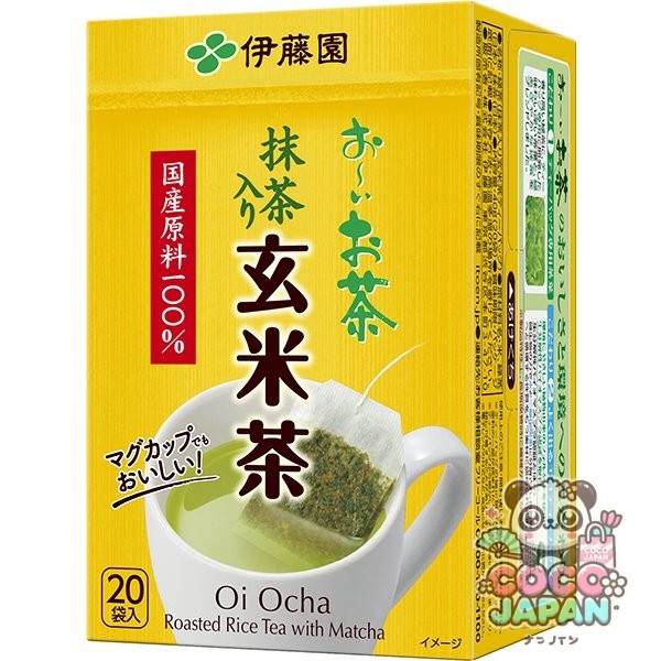 이토엔 오이 차 오이 차 현미차 1.9g×20봉 에코티백