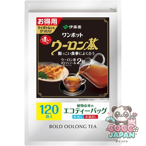 이토엔 원팟 짙은 우롱 차 티백 4g×120봉투 유익 [티백]