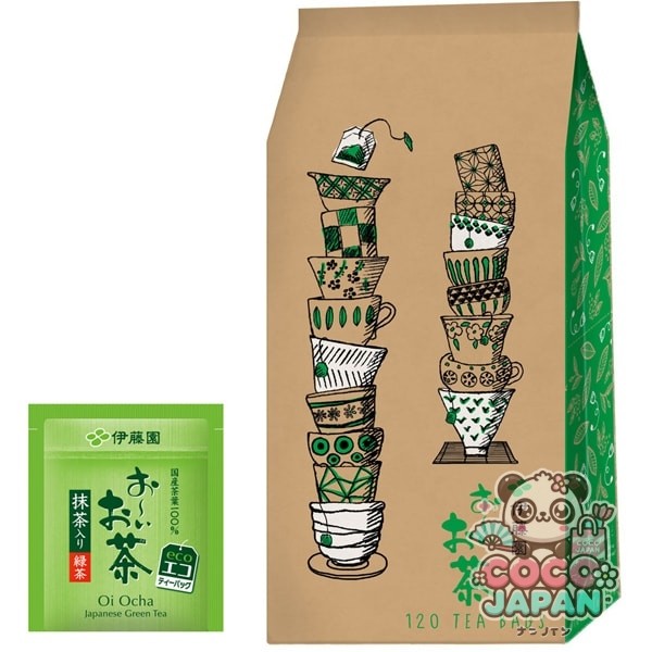 이토엔 오이 차 오이 차 녹차(말차 포함) 1.8g×120봉지 에코 티백