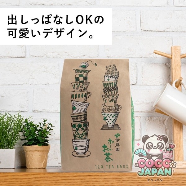 이토엔 오이 차 오이 차 녹차(말차 포함) 1.8g×120봉지 에코 티백