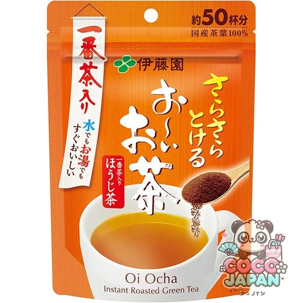 이토엔 오이 차 호지 차 분말 40g 척 봉투 타입
