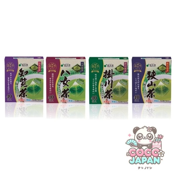 쿠니타루 말차가 들어간 가케가와 차 삼각 티백 40봉지 80g