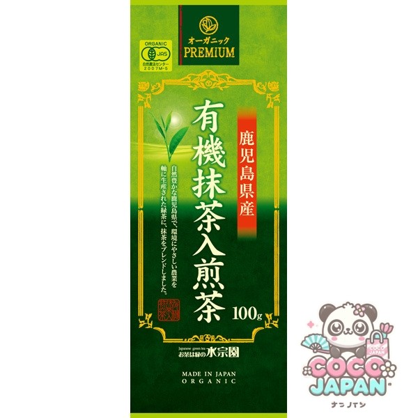 미즈네엔 본점 가고시마현산 유기농 말입구이 차 100g