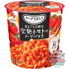 아지노모토 스프 DELI 통째로 1개분 완숙 토마토의 스프 파스타(용기 입) 40.6g