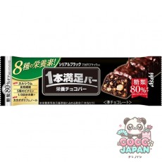 아사히 다이어트 간식 Asahi 잇폰만족 바 시리얼 블랙 당류 80 % 할인 1 개 [영양 지원 식품]