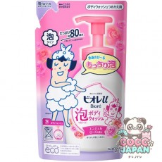 비오레 U 바디워시 프레시 u 거품으로 나온다! 바디 워시 엔젤 로즈의 향기 리필용 480ml [바디워시]
