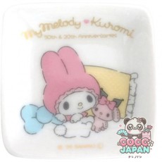 김정도기 산리오(SANRIO) 「마이 멜로디」 50주년 「크로미」 20주년 기념 쁘띠 작은 접시 각 작은 접시 약 5.5 cm