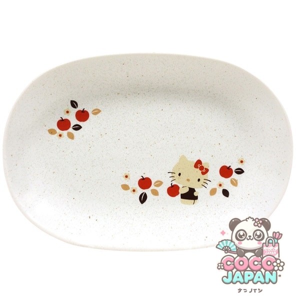 김정도기 산리오(SANRIO) “헬로 키티” 접시 소판 접시 약 19×13 cm