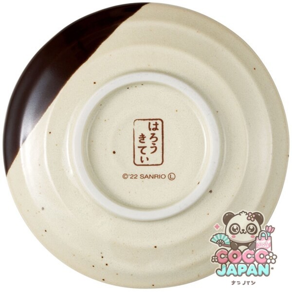 스케이터 미노야키 작은 접시 직경 132mm 헬로 키티 사쿠라 CHMD1