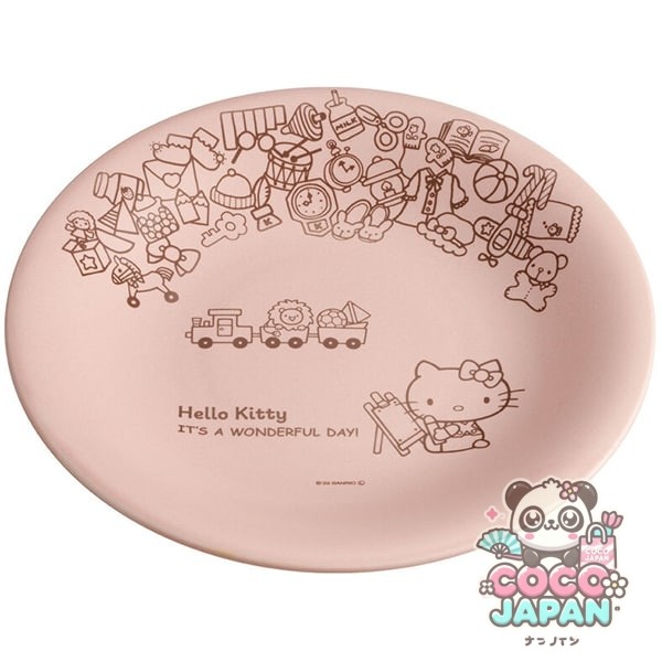 스케이터 미노야키 플래터 24cm 헬로 키티 CHPL24