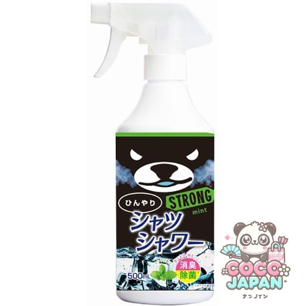 도키와상회 힌야리 셔츠샤워 스트롱 민트향 의류용 냉감 스프레이 500ml