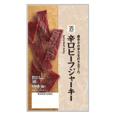세븐일레븐 매운 쇠고기 육포 23g 일본편의점