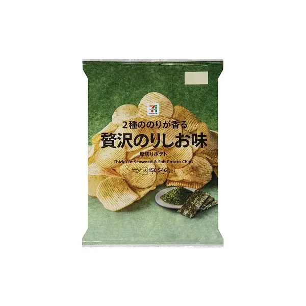 세븐일레븐 두껍게 자른 감자 사치 김 맛 150g 일본편의점