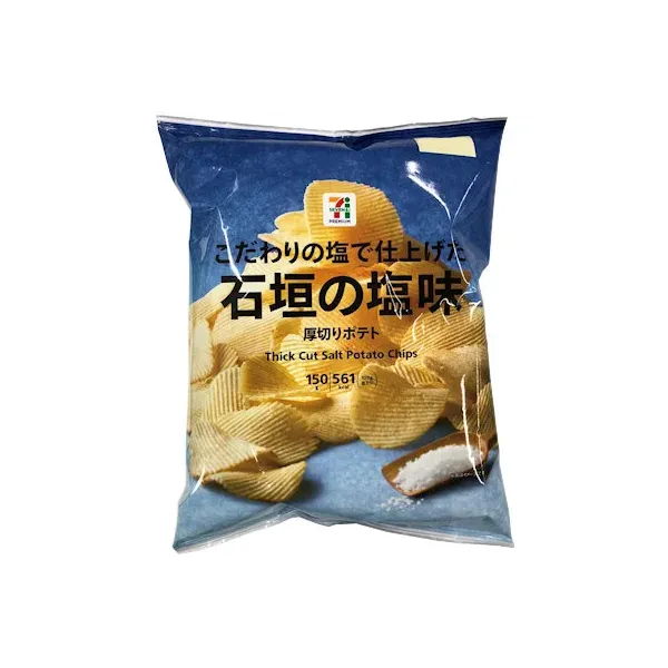 세븐일레븐 두꺼운 감자 이시가키의 짠맛 150g 일본편의점
