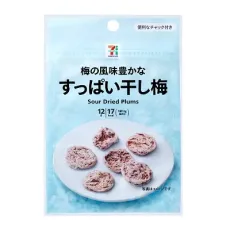 세븐일레븐 깔끔한 말린 매실 12g 일본편의점