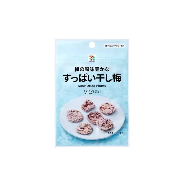 세븐일레븐 깔끔한 말린 매실 12g 일본편의점