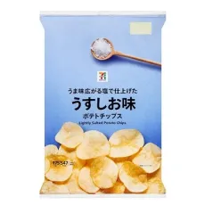 세븐일레븐 감자 칩 우스시 맛 175g 일본편의점