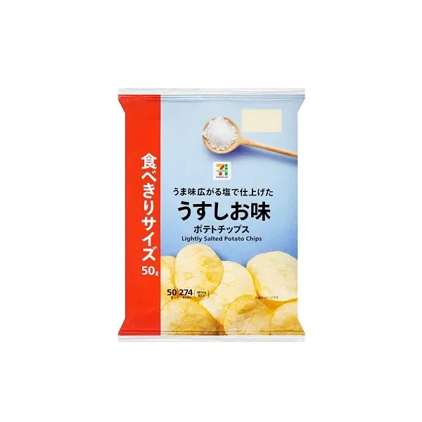 세븐일레븐 감자 칩 우스시 맛 50g 일본편의점