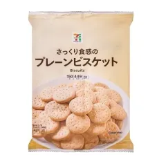 세븐일레븐 플레인 비스킷 150g 일본편의점