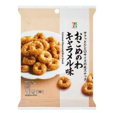 세븐일레븐 오코메노와 캐러멜 맛 37g 일본편의점