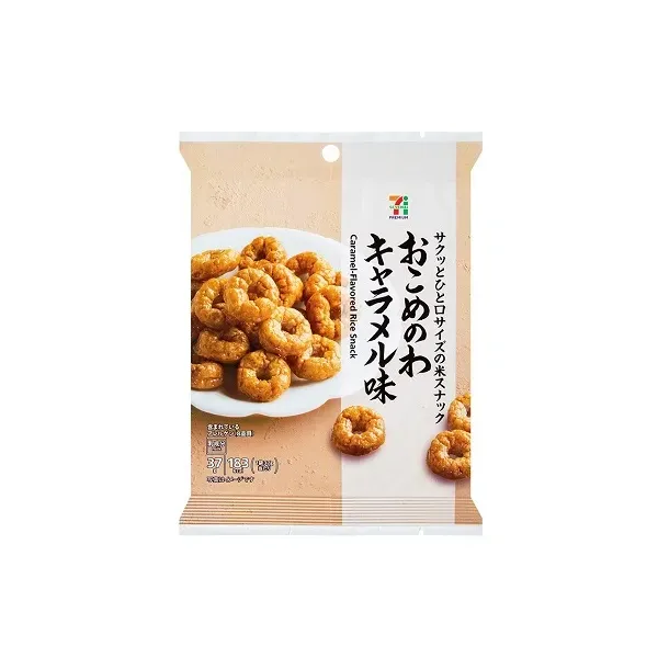 세븐일레븐 오코메노와 캐러멜 맛 37g 일본편의점