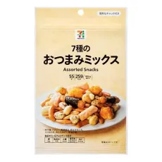 세븐일레븐 안주 믹스 55g 일본편의점