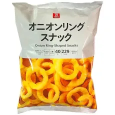 세븐일레븐 양파 링 스낵 40g 일본편의점