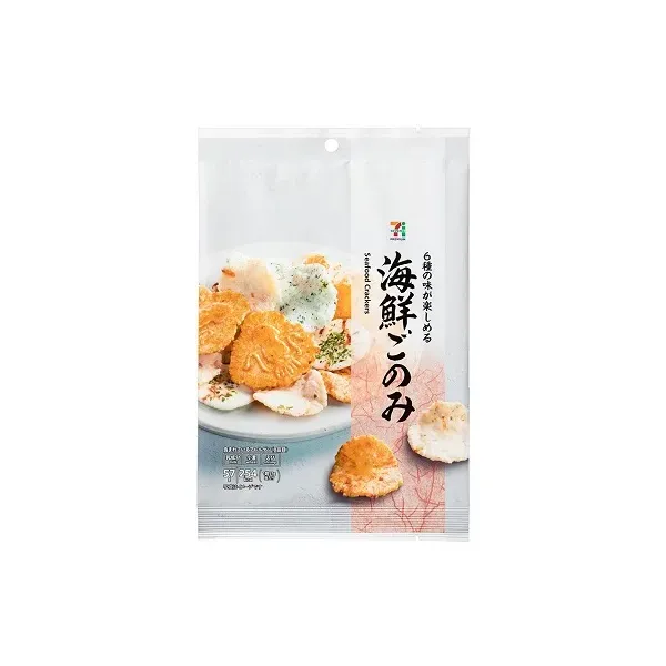 세븐일레븐 해물고기만 57g 일본편의점