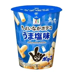 세븐일레븐 조나가 포테코 우마 짠맛 43g 일본편의점