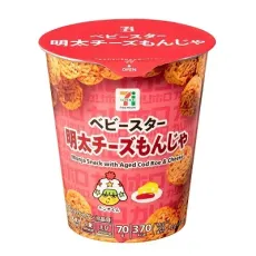 세븐일레븐 히토쿠치 명타 치즈 몬자 70g 일본편의점