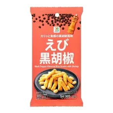 세븐일레븐 새우 검은 후추 54g 일본편의점