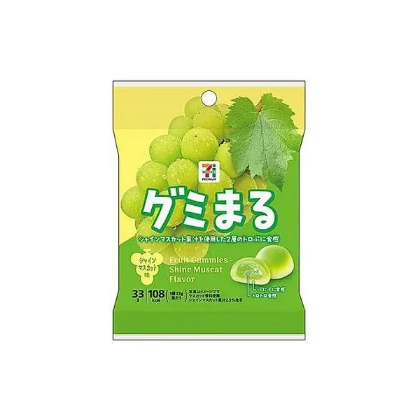 세븐일레븐 구미 마루 샤인 무스카트 맛 33g 일본편의점
